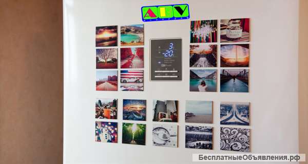 Виниловые магниты разных размеров и форм