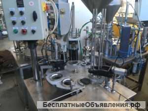 Фасовочный автомат в стаканчики РТ-АФК-2, стакан 75мм