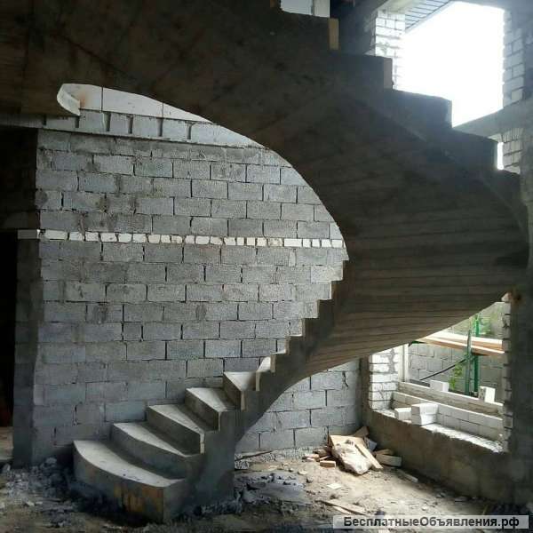 Монолитные лестницы