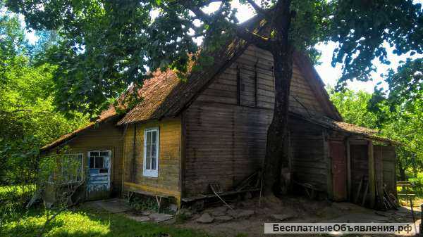 Очаровательный земельный участок 1 гектар земли поселений, домик и баня
