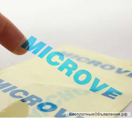 Печатаем наклейки на прозрачной самоклеящейся пленке