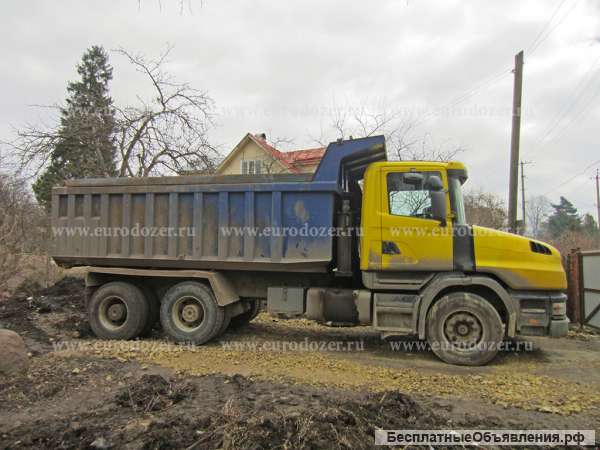 Самосвал SCANIA T124 CB6 X 4NZ 360, 2003 года