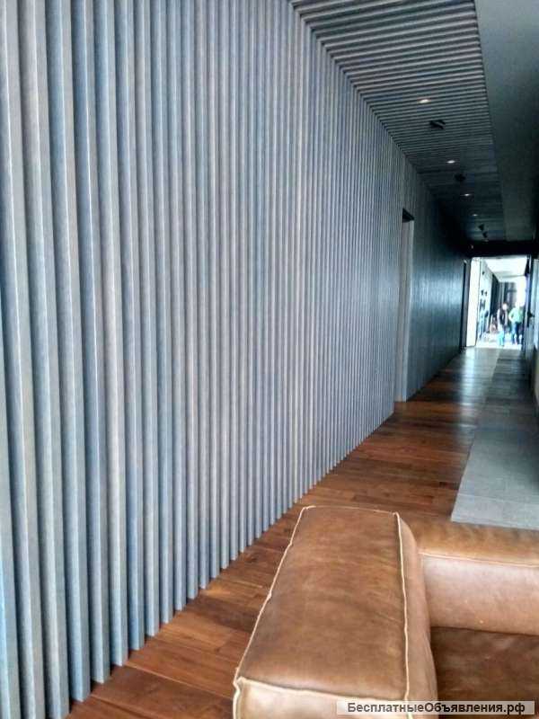 Негорючие стеновые панели высокого качества. Акустические панели