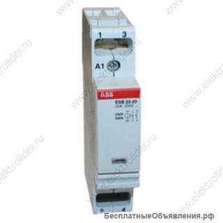 Модульный контактор ESB-20-20 катушка 220В