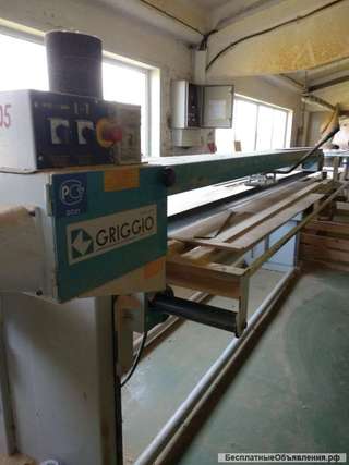 Ленточно-шлифовальный станок GRIGGIO GL300 для деревообработки