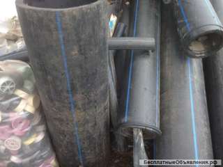 Принимаем обрезки пластиковых ПНД труб бу