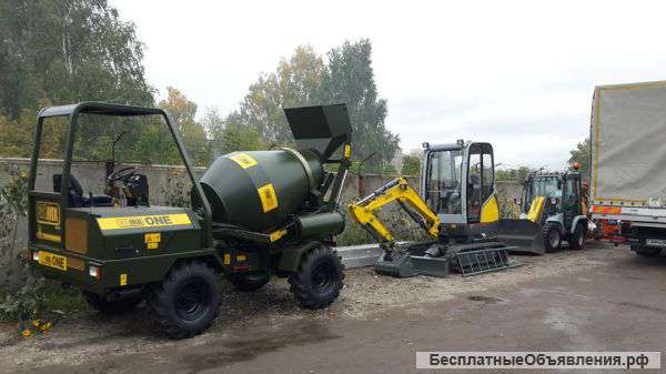 Бетоносмеситель с самозагрузкой CARMIX ONE