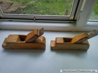 Два ручных, деревянных рубанка.(СССР)