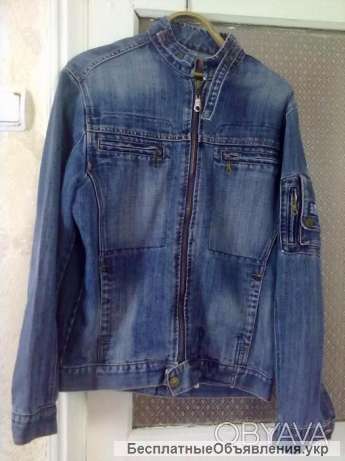 Фирменный джинсовый пиджак на подростка(Big Mantis jeans)Размер: (S/48)
