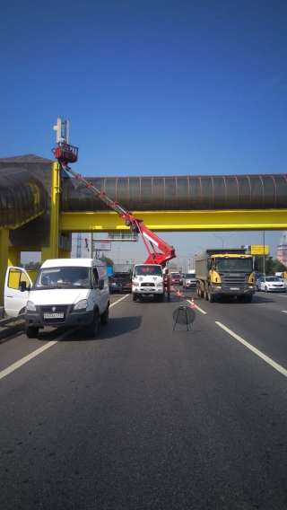 Аренда автовышки от 15 до 45 метров