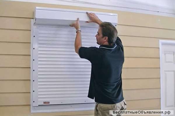 Установим секционные ворота и рольставни