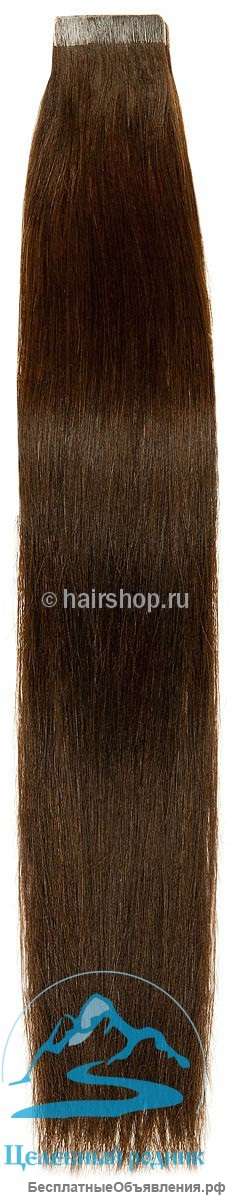 Волос для ленточного наращивания (Hairshop Classic) - номер: 2, 50 см., 50 гр.