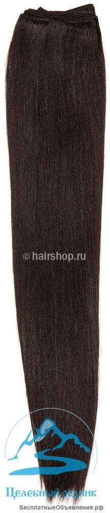 Волос для наращивания, на трессе (Hairshop Classic) - номер: 2, 60 см., 60г.