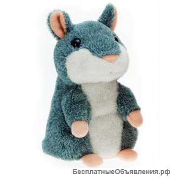 Говорящий хомяк серый