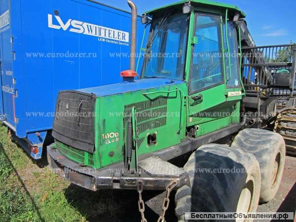 Лесозаготовительный форвардер JOHN DEERE 1110D, 2007 г