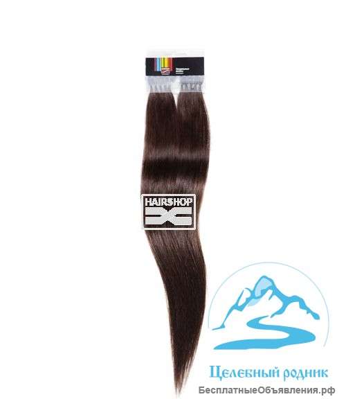 Натуральные волосы для горячего наращивания (Heirshop 5 Stars) - номер: 1В, (1.2 по Эстель), 40 см.