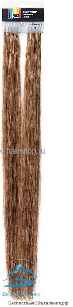 Натуральные волосы для горячего наращивания (Heirshop 5 Stars) - номер: 5, (6.2 по Эстель), 40 см.
