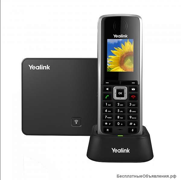 1. Yealink W52P IP DECT для IP-телефонии