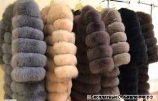 Шубы, жилетки из натурального меха оптом