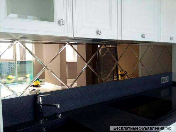 Зеркальный Фартук для Кухни /стильно/Модно