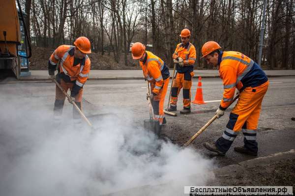 Укладка асфальта и тротуарной плитки. Асфальтирование территории