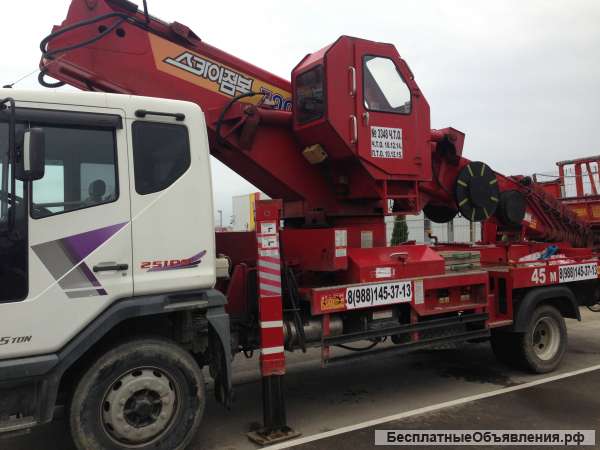 Сдаются автовышки 45,50,60 метров