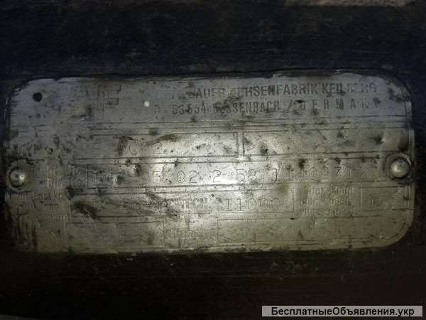 Ось оси (осі, вісь) SAF для полуприцепа SCHMITZ CARGOBULL SKRS 9042, SNK 4218-116