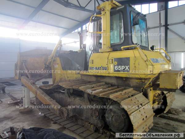 Бульдозер KOMATSU D65, болотоход