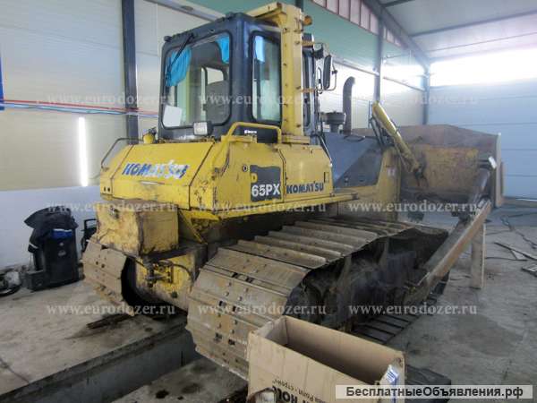 Бульдозер KOMATSU D65, болотоход