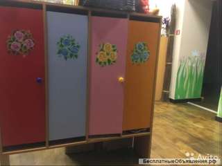 Шкафчики для детского сада