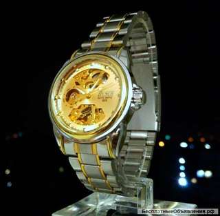 Механические часы bosck winner skeleton