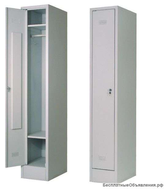 Шкаф металлический для одежды односекционный 'ШМ-1'