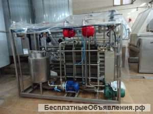 Пастеризационно-охладительная установка, производительность 10 000 л/час