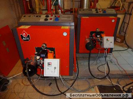 Котлы отопительные ACV (Бельгия) на отработанном масле