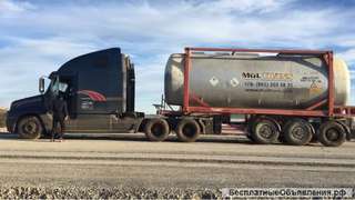 Водитель категории Е на фредлайнер с цистерной