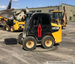 Подвижная форточка на мини-погрузчик Jcb Robot 190