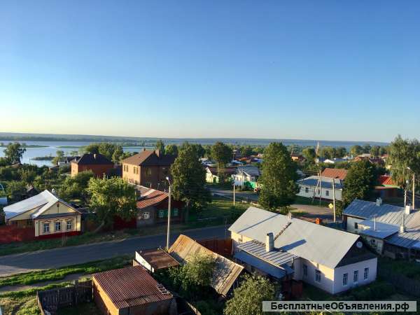 Однокомнатная с видом на Каму