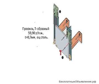Фасадная система-199 р/м2, несущая способность-25 кг/м2