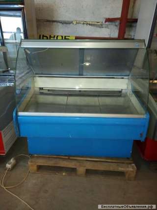 Холодильная витрина б/у 125 см