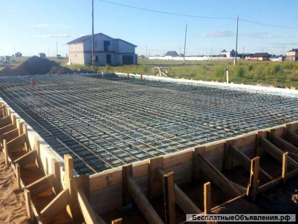 Погреб. Опалубка. Фундамент. Строительство гаража под ключ.