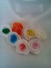 Розы из фетры для декора. Разноцветные. Для одежды, обуви, аксессуаров