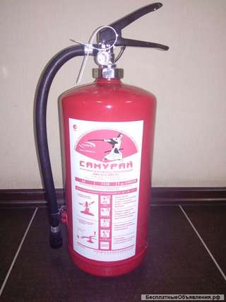 Огнетушитель воздушно-эмульсионный ОВЭ-6 "Самурай"