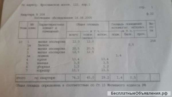 Ярославское шоссе д.122к1 3ка