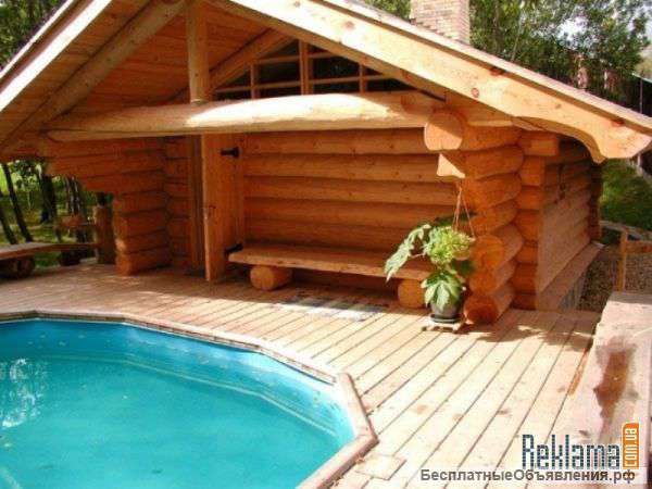 Беседки, бани, колодцы,террасы