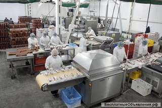 Фасовщик, разнорабочий с проживанием на склад готовой продукции