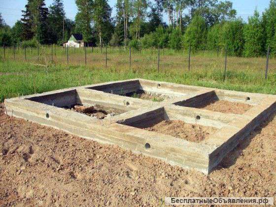 Заливка фундамента в Сочи