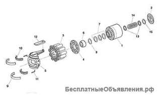 Запчасти - Гидронасос Rexroth A4VG