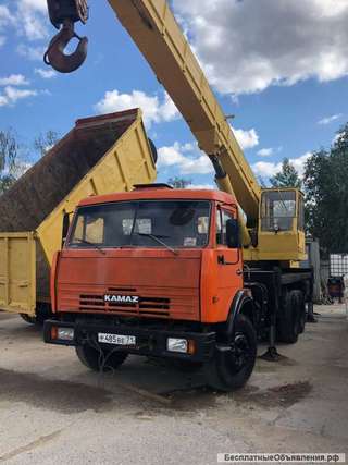 Автокран Ивановец КС45717К-1 на базе камаза 25т