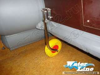 Транцевые полиуретановые быстросъёмные колеса для лодки Ротан