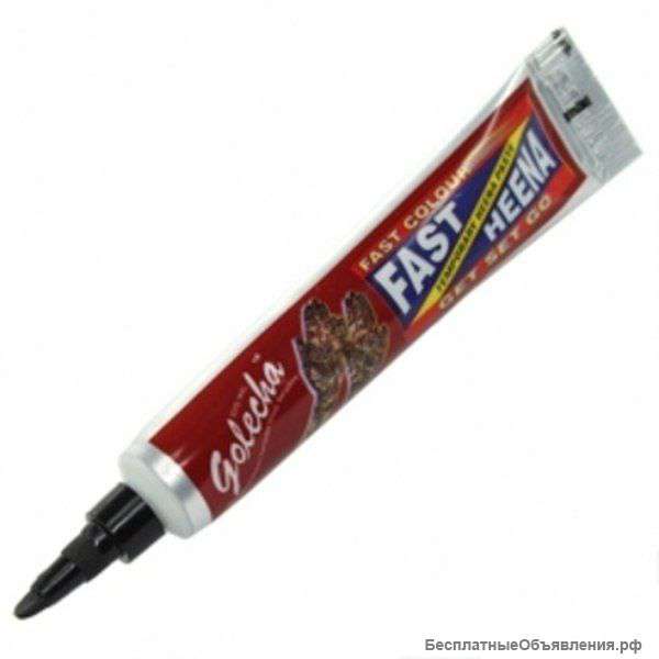 Хна в тубе, красно-коричневая (Golecha), 25 г